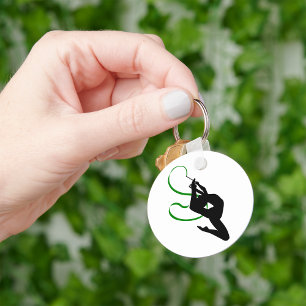 Llavero de la gimnasia rítmica