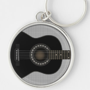 Llavero de la guitarra acústica