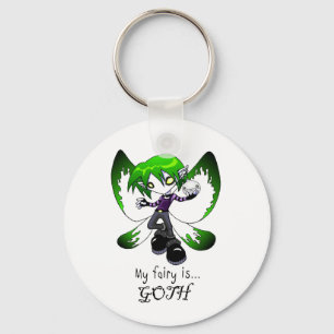 Llavero de la hada del gótico