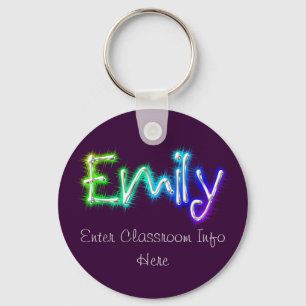 Llavero de la identificación de Emily