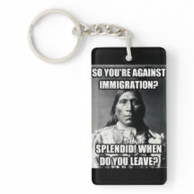 Llavero de la inmigración