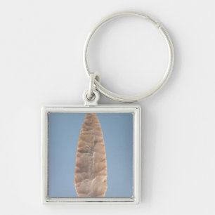 Llavero De la "la cuchilla hoja del laurel" de Solutrean,