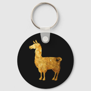 Llavero de la llama del oro