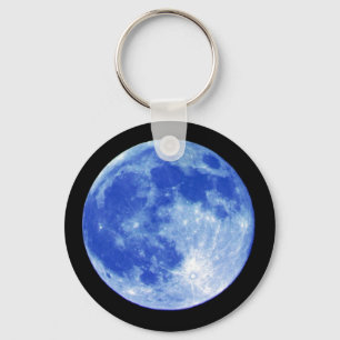 Llavero de la luna azul
