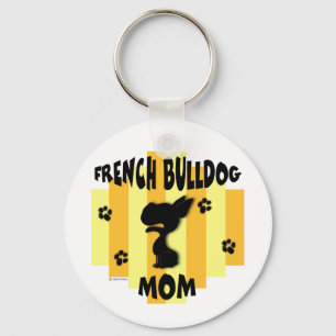 Llavero de la mamá del bulldog francés