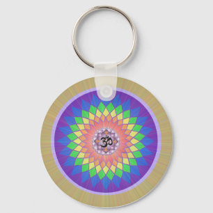 Llavero de la mandala de Lotus