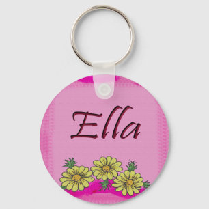 Llavero de la margarita de Ella
