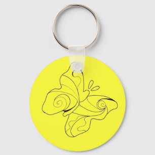 Llavero de la mariposa