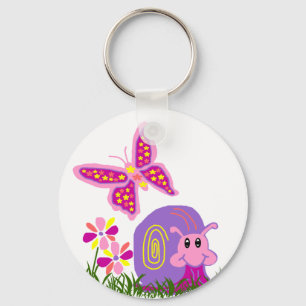 Llavero de la mariposa del caracol n