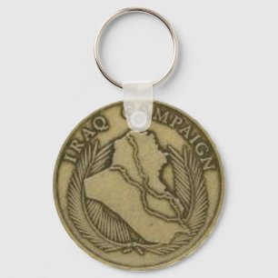 Llavero de la medalla de la campaña de Iraq