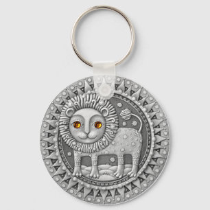 Llavero de la moneda de Leo