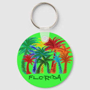 Llavero de la palmera de la Florida