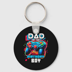 Llavero De La Partida De Videojuego De Cumpleaños P