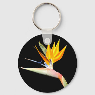 Llavero de la planta de la ave del paraíso