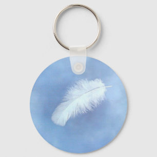 Llavero de la pluma del ángel