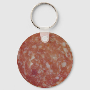 Llavero de la rebanada del salami