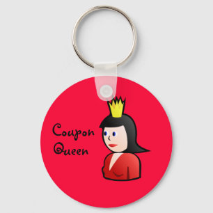 Llavero de la reina de la cupón