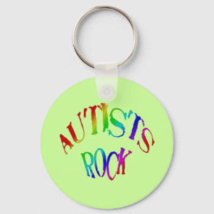 Llavero de la roca de Autists