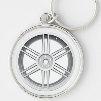 Llavero de la rueda de coche