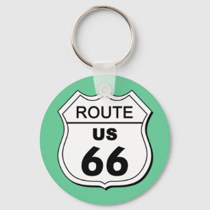 Llavero de la ruta 66