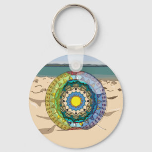 Llavero de la sol del verano