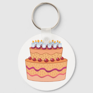 Llavero de la torta