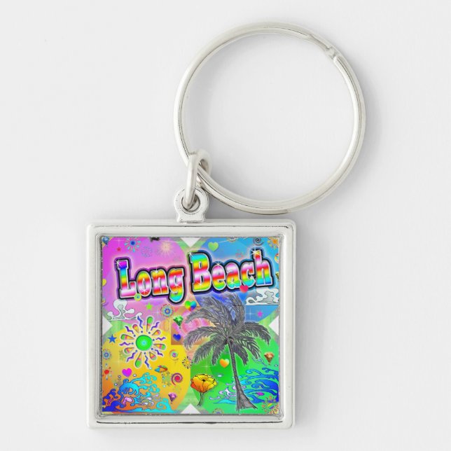 Llavero de Long Beach Quadro Seasons (Frente)
