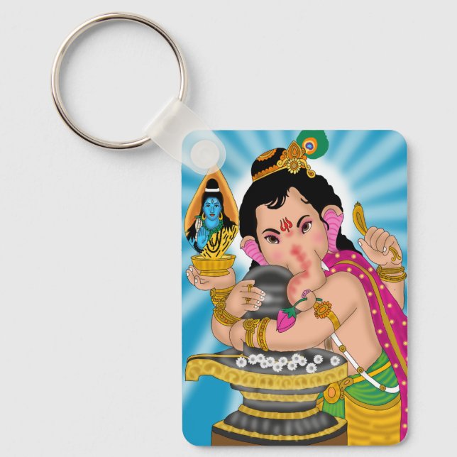 Llavero de Lord Ganesha (Anverso)