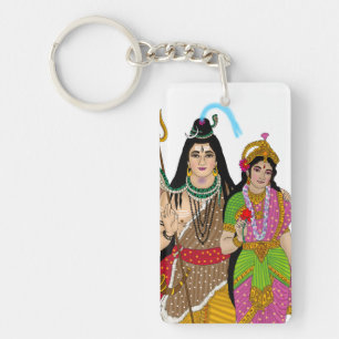 Llavero de Lord Shiv Parvati