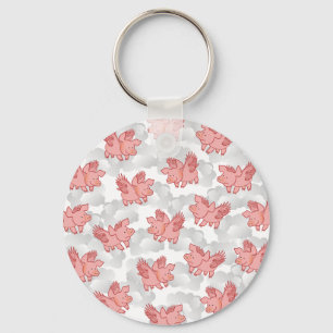 Llavero de los cerdos del vuelo