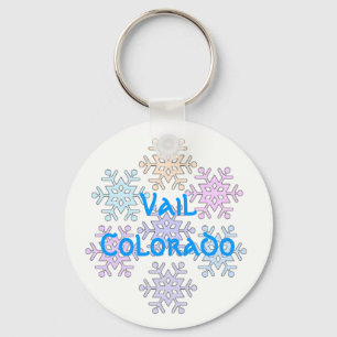 Llavero de los copos de nieve