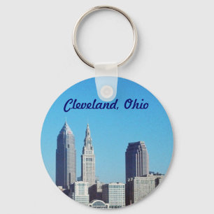 Llavero de los iconos de la torre de Cleveland,