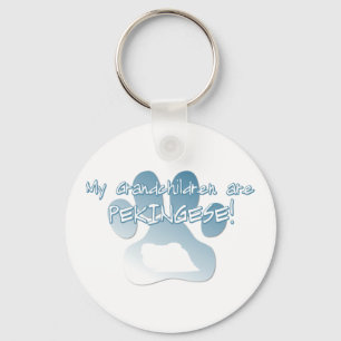 Llavero de los nietos de Pekingese
