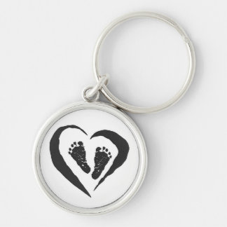 Llavero de los pies del bebé