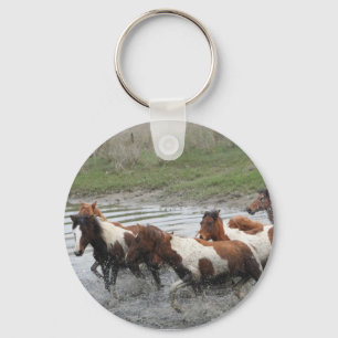 Llavero de los potros de Chincoteague