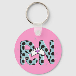 Llavero de los regalos "RN" de la enfermera