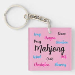 llavero de Mahjong