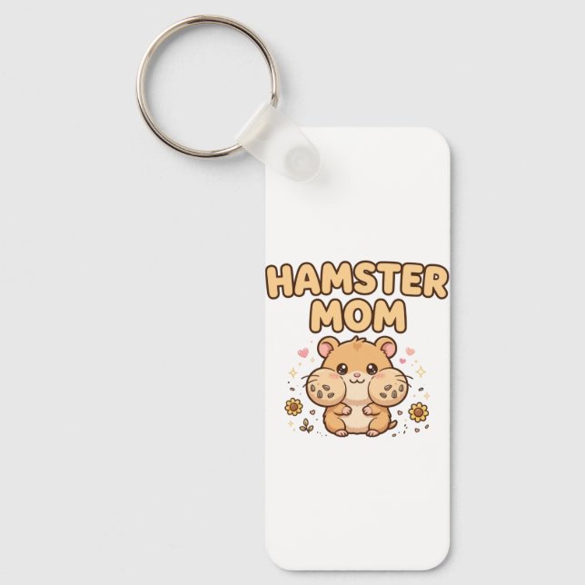 Llavero de Mamá de Hámster (Anverso)