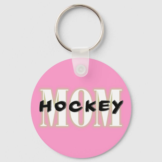 Llavero de Mamá de Hockey (Anverso)