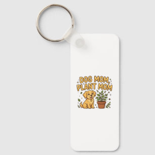 Llavero de Mamá de Perro Mamá de Planta