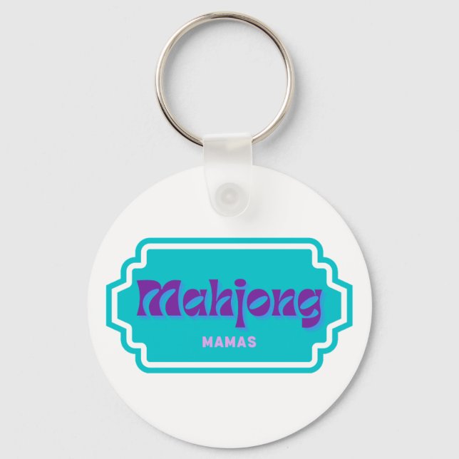 Llavero de Mamas Mahjong (Anverso)