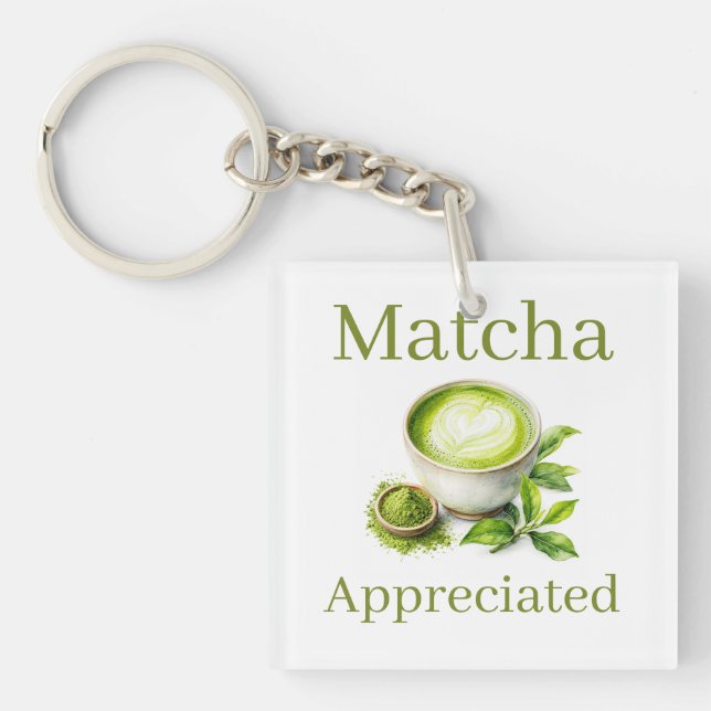 Llavero de Matcha (Frente)