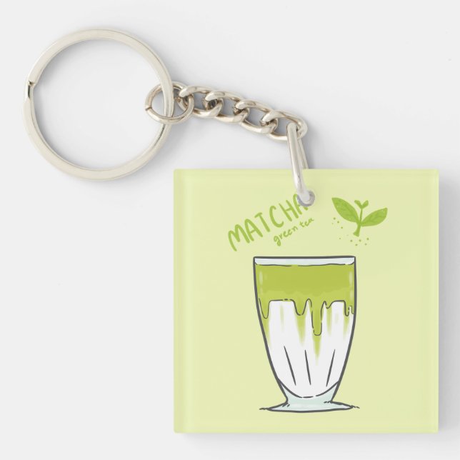 Llavero de Matcha (Frente)