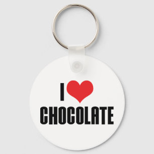 Llavero de Me encanta el chocolate