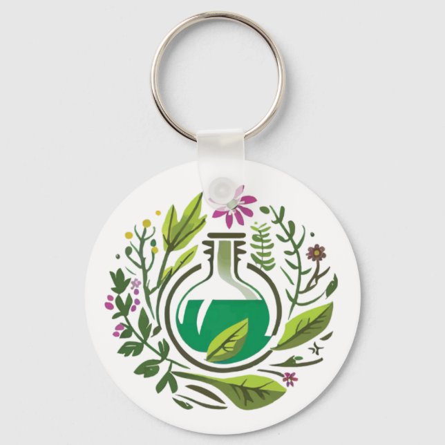 Llavero de Medicina Herbal (Anverso)