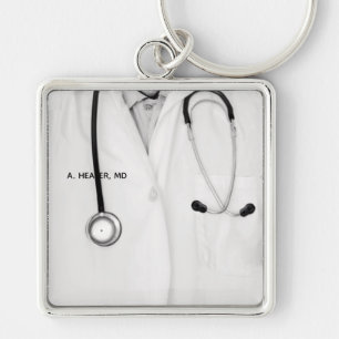 llavero de médico personalizado