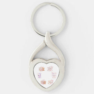 Llavero de Mejores Amigas Dulce Kawaii - 