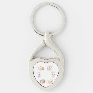Llavero de Mejores Amigas Dulce Kawaii -