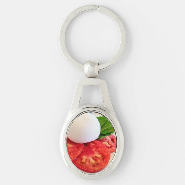 Llavero de metal Caprese (Anverso)