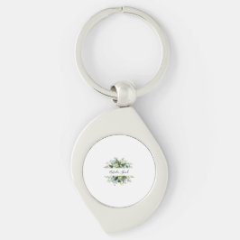 Llavero de metal con nombre personalizado Chic flo